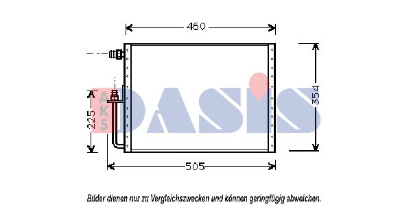 AKS DASIS Kondensaator,kliimaseade 546140N